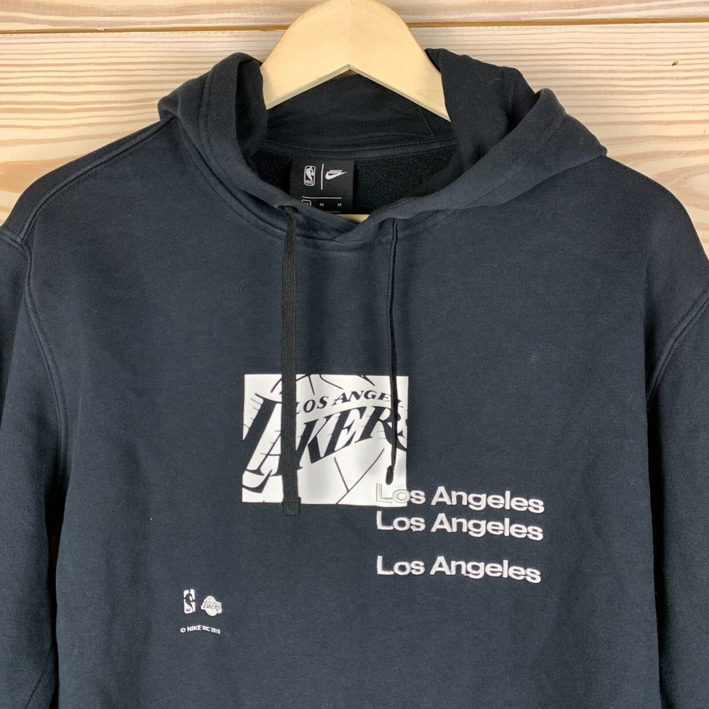 Los Angeles Lakers NBA x Nike Hoodie Sweatshirt Mens‎ Medium 2019 CQ9461-010